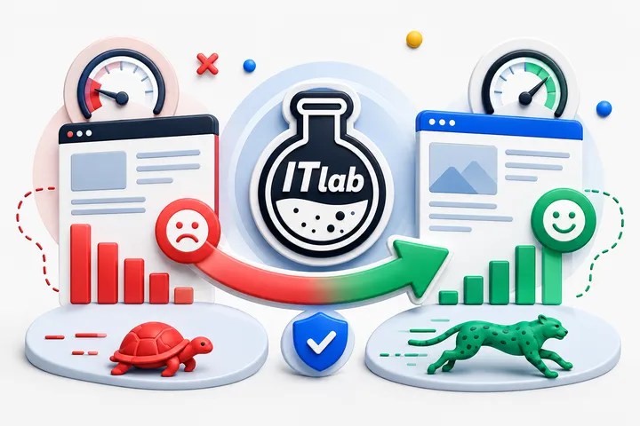 Illustration of a slow score turning fast, represented by a turtle and a cheetah